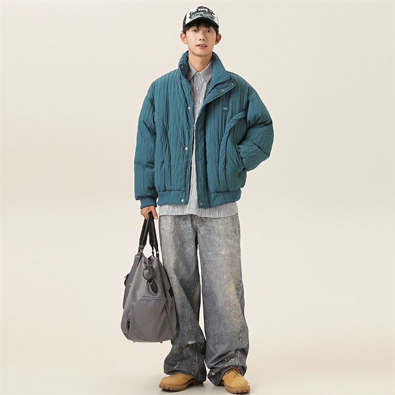 2025冬季新款男日系潮牌立领白鸭绒羽绒服加厚外套棉衣YR50-F255,男装羽绒服,电商A101（原外27）
