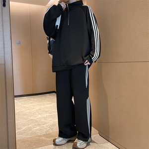 现货 青少年卫衣卫裤两件套2026春季新款情侣运动衣裤TZ595图片