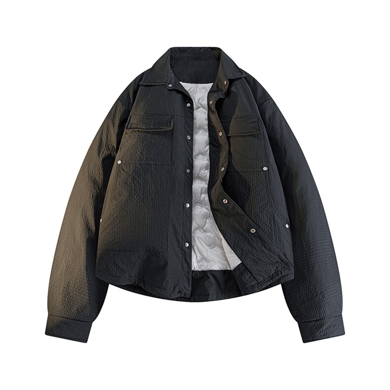 90%美式短款羽绒服男款冬季加厚保暖90白鸭绒防寒服外套Y008-P205,男装羽绒服,星座210-1