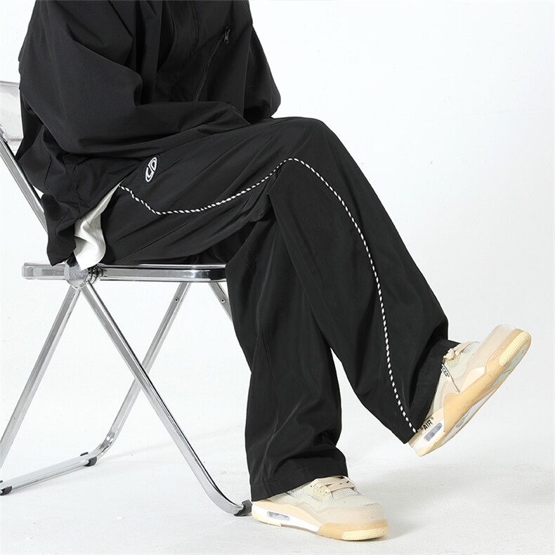 K802-P50   现货M-4XL 男女中性户外登山裤休闲直筒裤防水冲锋裤图片