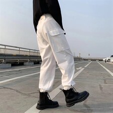 工装裤男春季潮牌束脚休闲裤子E37P38，男装休闲裤，星座1116-2
