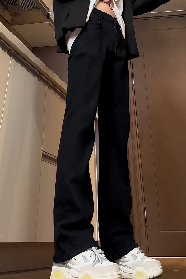 B221美式ins高街暗黑拼接修身弹力牛仔裤LK24161-P60控78,男装牛仔裤,电商B221