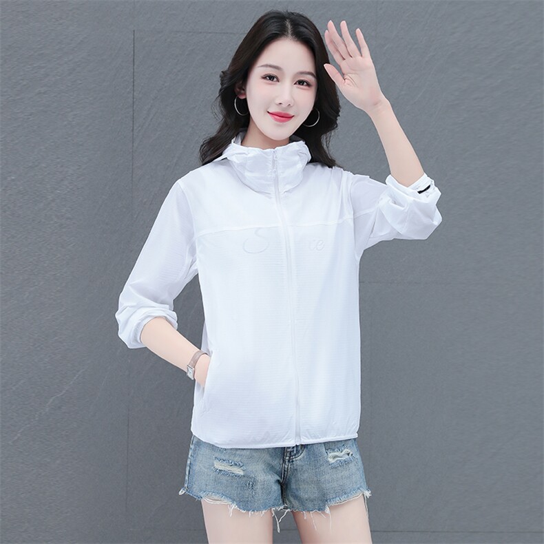 燕颉防晒衣女士夏季2024新款小个子薄款外套防晒服上衣女子妈妈装,女装防晒衣,燕颉服饰