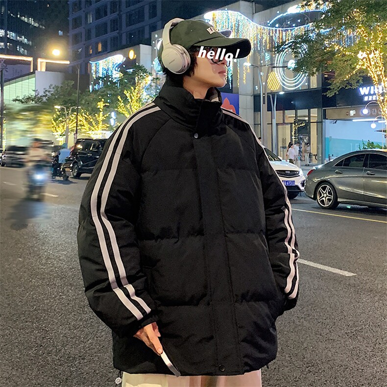 冬季棉衣男士青年休闲外套韩版潮流加厚保暖棉服面包服M6687-P90图片