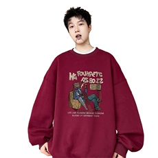 ！圆领卫衣男长袖T恤男WY154-P28加绒款（JR）-P33控价:49，男装卫衣，电商B367