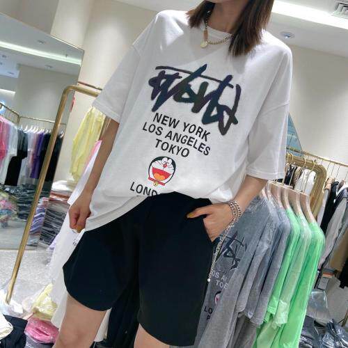 【现货】2021优彩夏季新款重工大板T字母T，女装，优彩