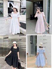 2022新款韩版小清新连衣裙,女装连衣裙,西子季