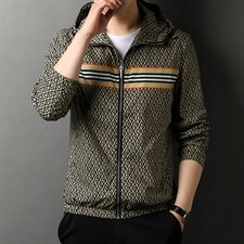 D55292钱塘2020-2春秋新款薄款中青年男士有帽长袖针织衫P170，男装针织衫/毛衣，钱塘207-2