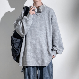 1纯色方格花纹大码M-5XL卫衣男聚酯纤维95%氨纶5%WY77050P38控58图片