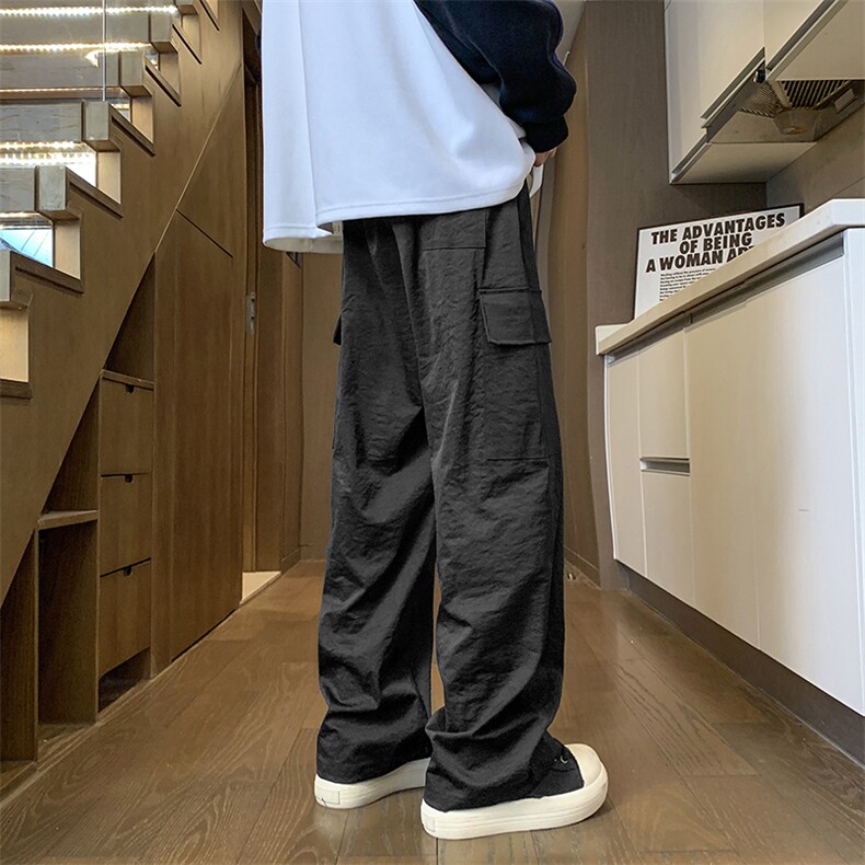 秋季新款流行工装裤男潮牌痞帅休闲裤子男AK632-P48,男装工装外套,星座302B-2