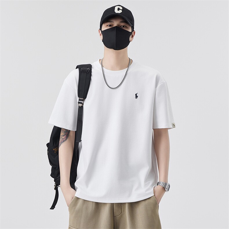 男士短袖T恤夏季时尚百搭休闲圆领半袖上衣T89083-P48控85,男装T恤,电商A237