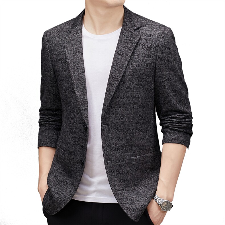 DJ8825钱塘2020-3商务休闲简约秋冬季新款中年男士西服P147,男装西服,钱塘207-3