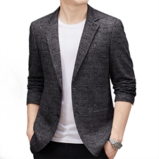 DJ8825钱塘2020-3商务休闲简约秋冬季新款中年男士西服P147，男装西服，钱塘207-3
