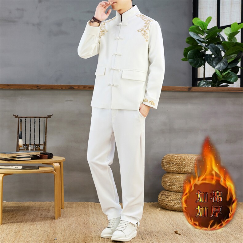 风加棉加厚套装，男装休闲套装，星座1206-2（原A206-2）