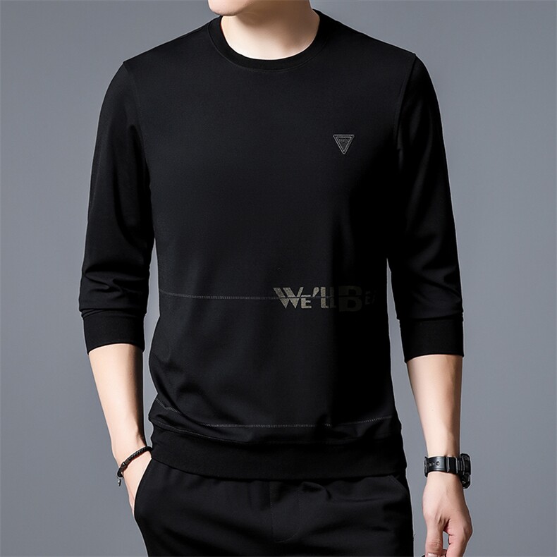 S3037钱塘2020-2春秋薄款时尚休闲简约中青年男士常州卫衣P57,男装卫衣,钱塘207-2