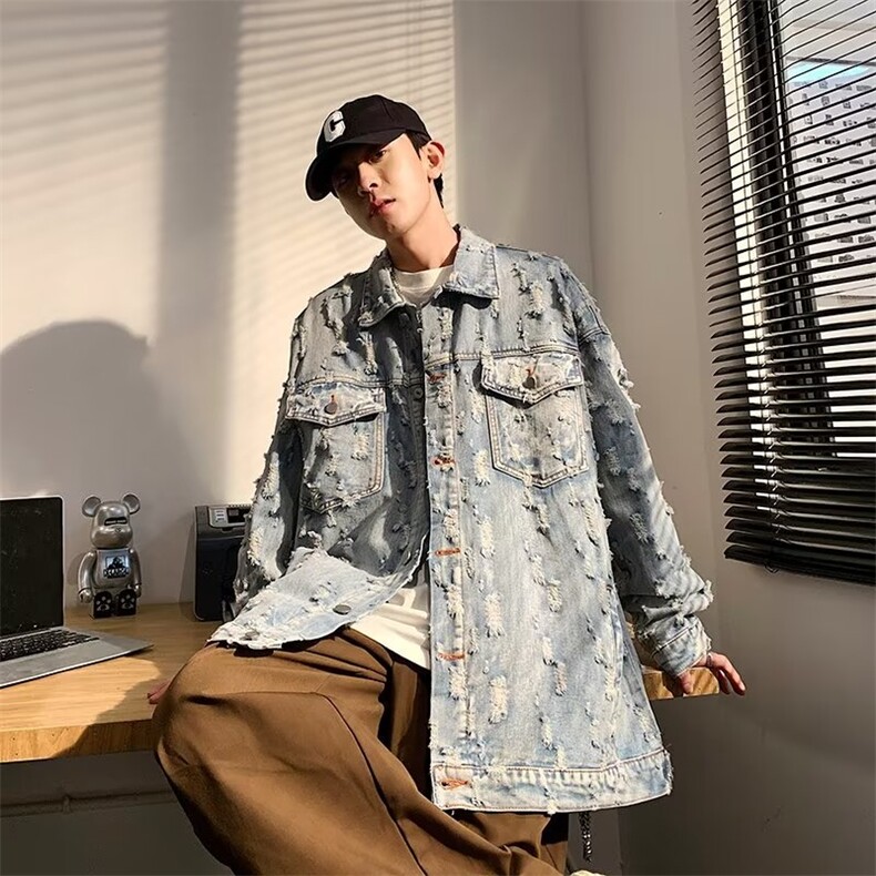 秋季青春流行男夹克文艺潮外套J2312P73,男装夹克,星座1116-2
