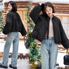 时尚潮流女装羽绒服修身显瘦短款外套冬季必备保暖神器，女装羽绒服，橙子家