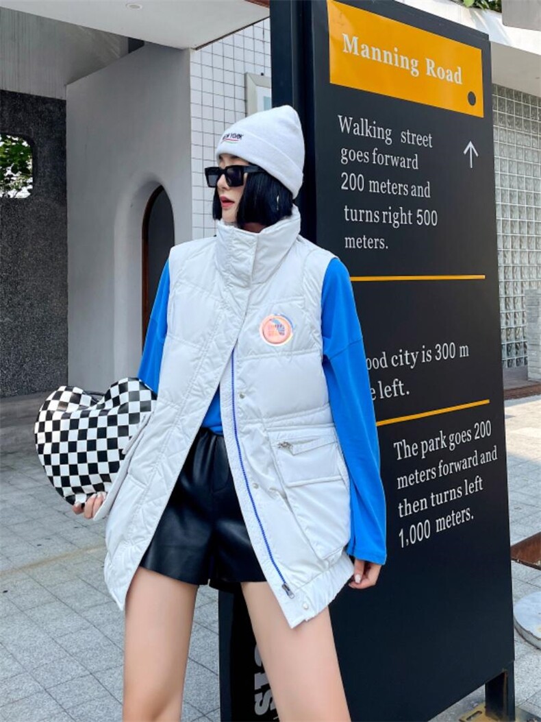 免洗羽绒马甲，女装马甲，裳之恋语