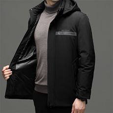QA2282钱塘2020-2中年男士冬季新款商务休闲厚款羽绒服P117，男装羽绒服，钱塘207-2