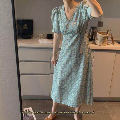 碎花连衣裙，女装连衣裙，TWO LAPS