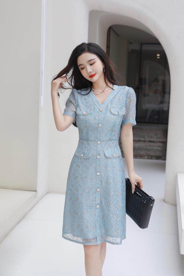 2023年夏装连衣裙，女装连衣裙，贻思茗