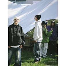 春秋季外套休闲宽松连帽外套冲锋衣上衣时尚男女夹克23745-p55，男装夹克，星座1008