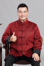 长期货中老年唐装棉服男装风雪尼尔加棉中式盘扣套装爷爷棉衣，男装棉衣，钱塘723
