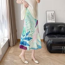 三宅风半身裙褶皱半身裙女2025新款小个子气质系半身裙，女装半身裙，灵动羽绒服工厂