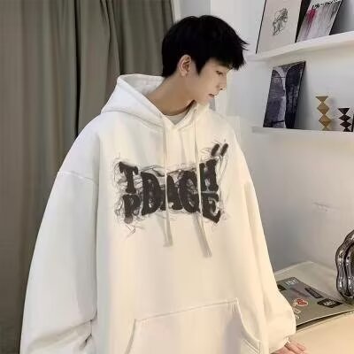 2025新款潮牌卫衣男春秋款连帽外套宽松帅气青少年学生秋季上衣服,女装短外套,星座506A
