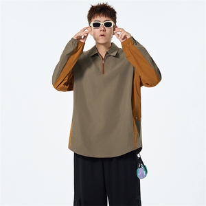 秋季现货宽松衬衫领套头卫衣男DSA157B-W6751-特P38图片