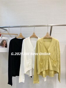 超细羊毛针织开衫,其它,G