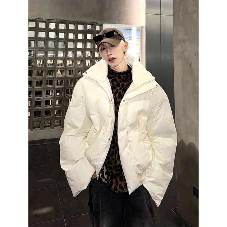 每天入仓千件可来仓库现看.防水防污立领pu皮棉服218-7-M120-特60,男装棉衣,星座218-7