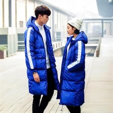反季情侣装棉衣男中长棉衣加厚棉袄棉服冬季外套装，男装棉衣，星座1804