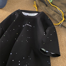 重磅280gT恤宽松短袖潮牌D329-QM901-P45-控68，男装T恤，电商D329