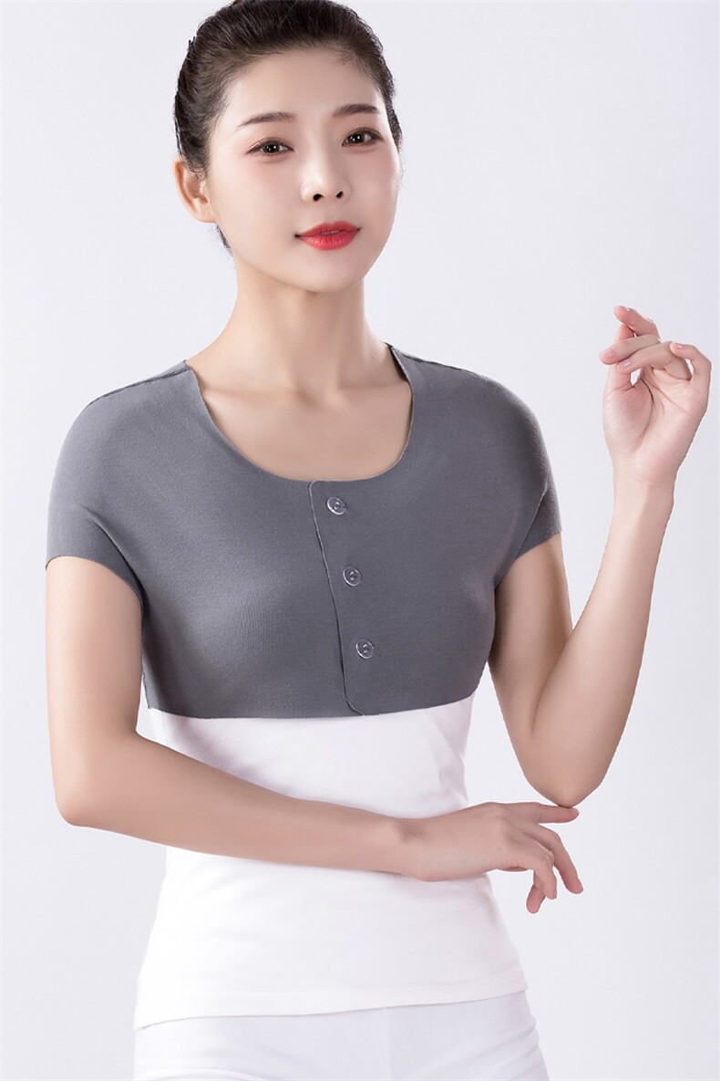 新款莫代尔保暖护肩柔软舒适贴合无痕防寒必备,饰品周边,晨宏羊绒