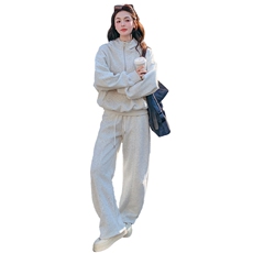 新款有货彩色波点休闲卫衣套装5523P175K258，女装套装/套裙，2C176