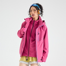 2025秋冬多巴胺色冲锋衣女三合一户外两件套外套JK257880-P96，男装夹克，星座418-2