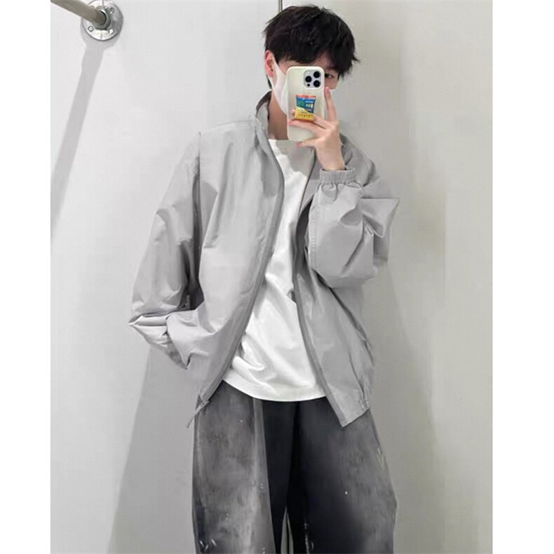 大*牌同款夏季轻薄防晒夹克W2571P55特S-2XL,男装防晒衣,电商C313