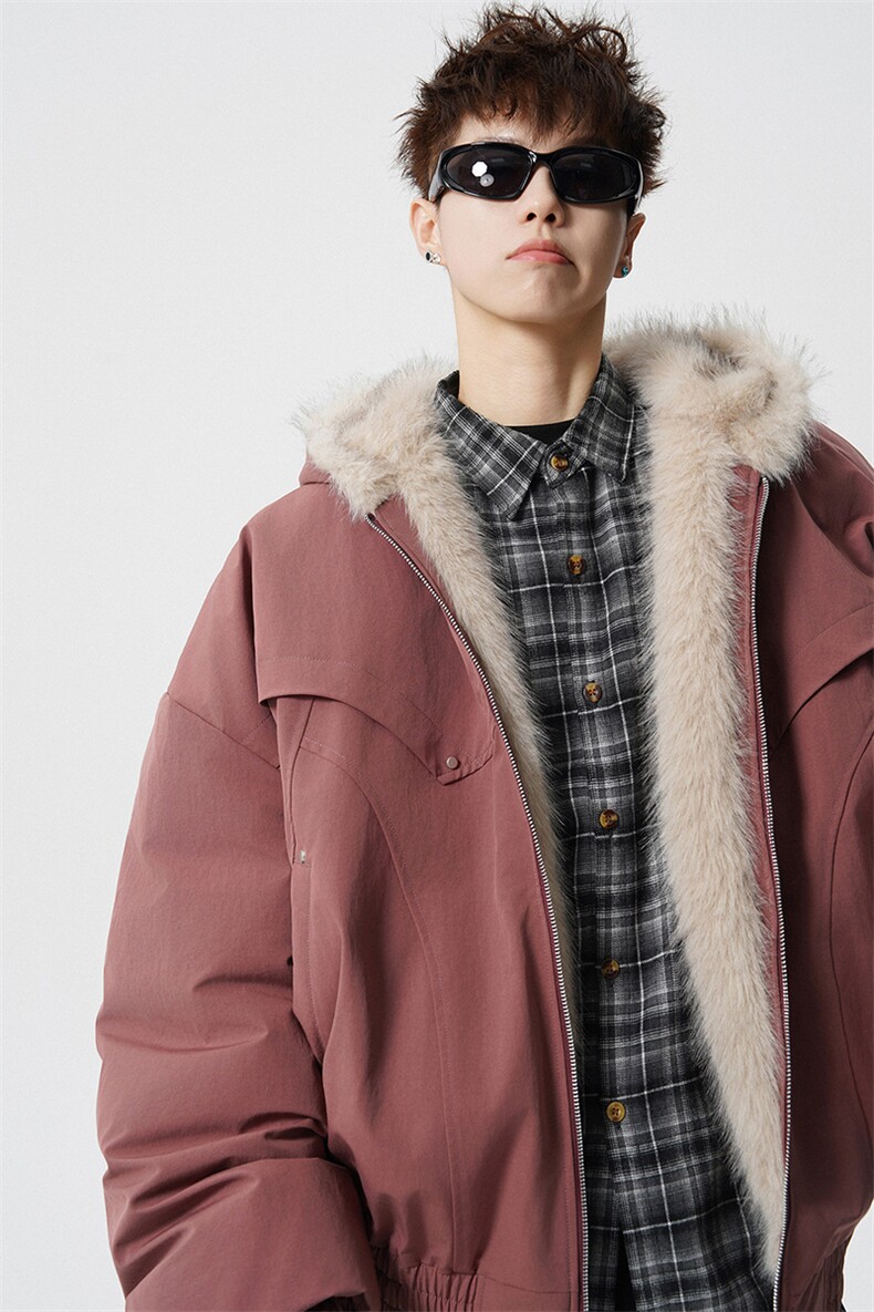 冬季派克服毛领棉衣男宽松百搭机能工装加厚棉服外套sy2615-P128,男装棉衣,星座610B-1