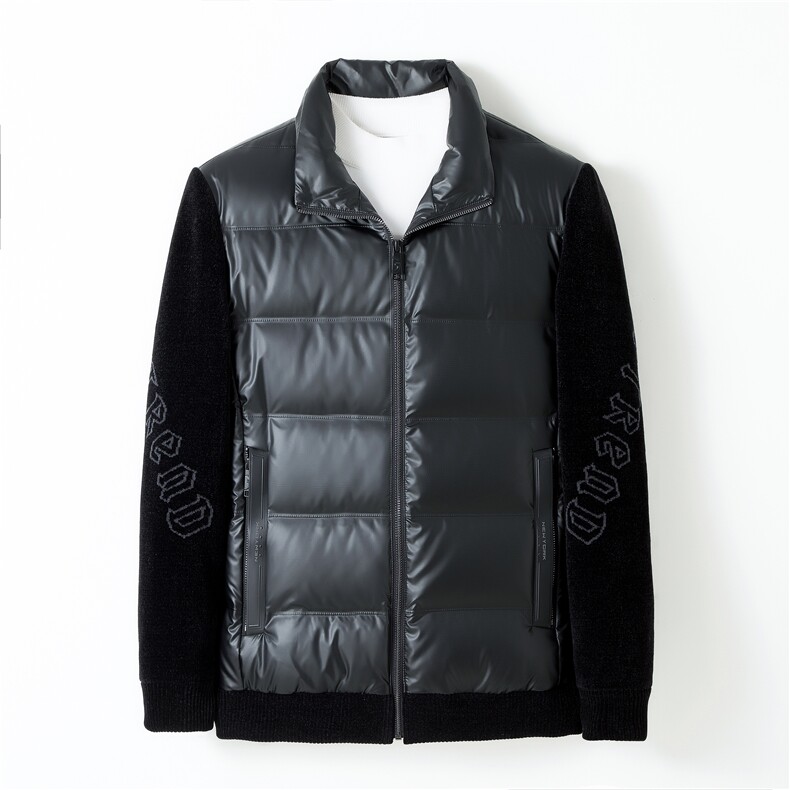 2023冬装新款中老年休闲羽绒服男厚鸭绒外套上衣ALXB21030-P275,男装羽绒服,电商B212（原钱塘6029）