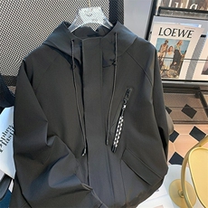 防风防水美式机能冲锋衣外套男女春秋季潮高街潮牌百搭情侣夹克，男装夹克，星座410-7
