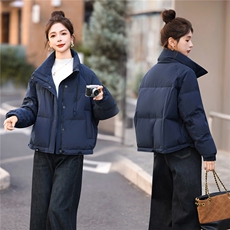 2025冬装新款摩登风时尚短款保暖羽绒服外套，女装羽绒服，鑫鑫格