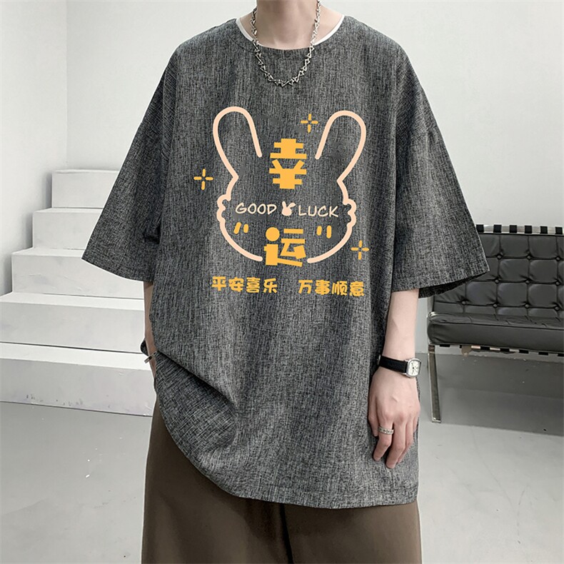 风复古亚麻短袖男棉麻t恤男半袖ZT71297-P35,男装T恤,电商A040