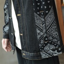 2022春季男士大码牛仔夹克宽松百搭牛仔外套牛仔衣JK814-P68，男装工装外套，星座1103-1