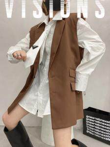 2021秋季新款肩垫马甲，女装马夹，DFC 大帆船