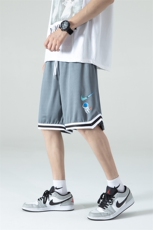 ！2024夏季新款男士百搭冰丝短裤宽松五分裤A161-D8330-P25，男装休闲裤，电商A161-2