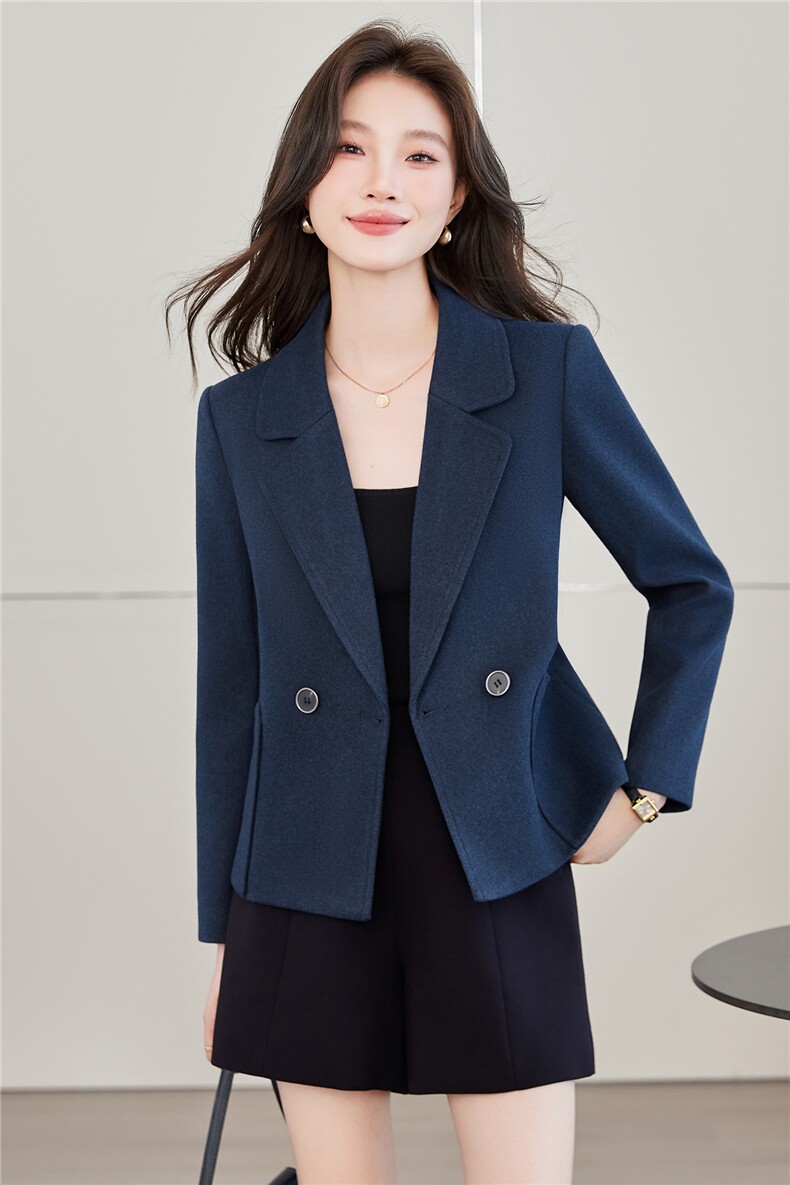 《档口现货》2026秋上新气质短款职业西装短外套小个子女,女装短外套,苗苗