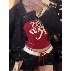 美式2025千禧风辣妹设计感绑带低腰头牛仔短裤女夏季显瘦包臀热裤，男装牛仔裤，星座506A