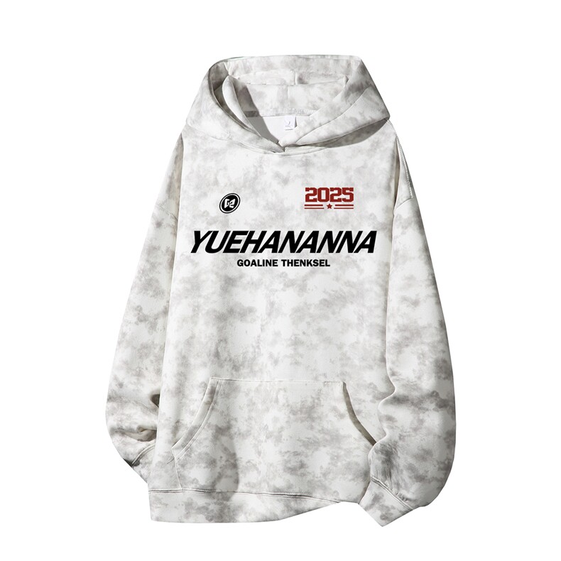 得物供货、重磅420克现货 麂皮绒扎染卫衣HD019-1-WL25375ZR-P45图片