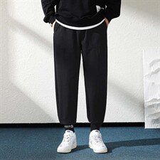 日系2024秋冬款基础百搭宽松束脚运动休闲潮牌卫裤6108-P50控69，男装休闲裤，星座914-3